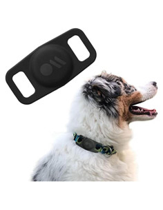 Soporte para Collar de Perro Airtag Case-Mate - Negro - Resistente al Agua