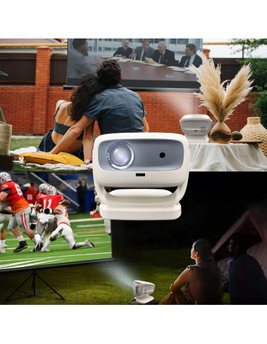 Proyector Portátil COOLKANGAROO R2-67W 1080P WiFi Bluetooth