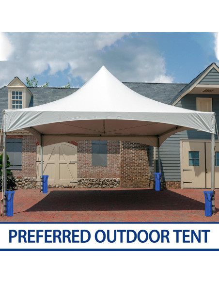 EBOOT 12 Bolsas de Arena para Carpa 120 kg Azul