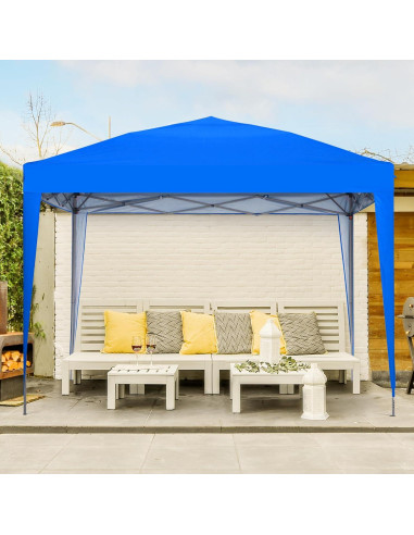 Carpa Plegable GDY 3x3m Azul Impermeable para Eventos