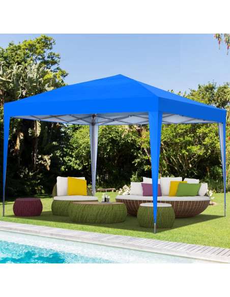 Carpa Plegable GDY 3x3m Azul Impermeable para Eventos Carpa Plegable GDY 3x3m Azul Impermeable para Eventos