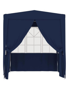 Carpa de Fiesta GeoHome 2x2m Azul Resistente al Agua 2