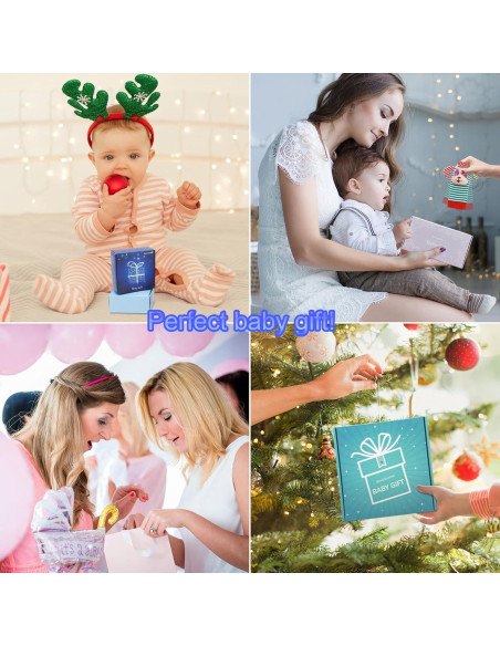 Sonajeros de Calcetines para Bebés Taoyi 12 Piezas Animales