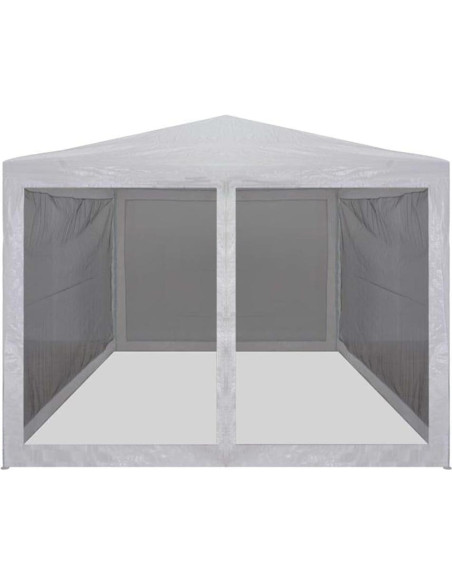 Carpa de Fiesta RINDIGOO 2.99m x 2.99m con Paredes de Malla