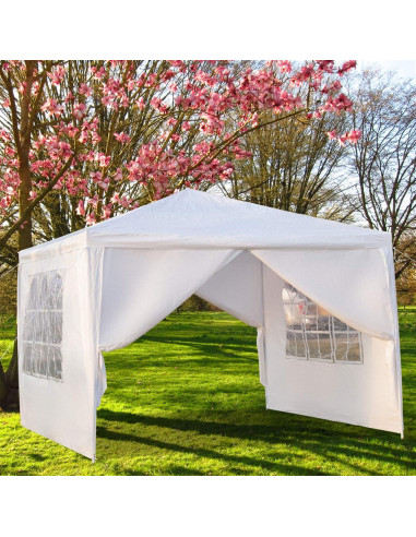 Carpa de Fiesta Flandre 3x3m Impermeable para Eventos