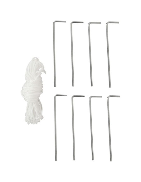 Carpa de Fiesta RINDIGOO 2.99m x 2.99m con Paredes de Malla