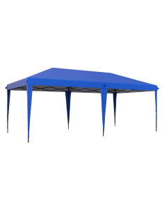 Carpa Plegable Genérico 3x6m Alta Resistencia Azul