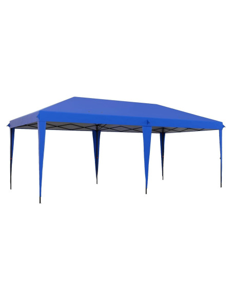 Carpa Plegable Genérico 3x6m Alta Resistencia Azul