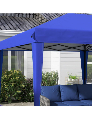 Carpa Plegable Genérico 3x6m Alta Resistencia Azul