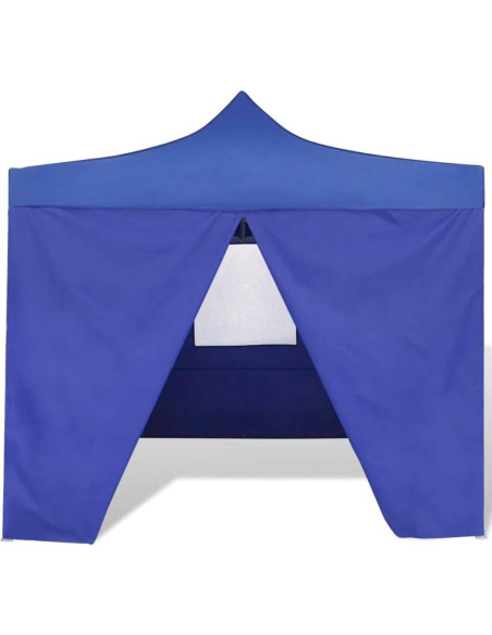Canopy Plegable FUDUGEHMIOFWFJJ Azul 2.99m x 2.99m con 4 Paredes