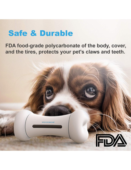 Wickedbone Hueso Inteligente para Perros y Gatos - Juguete Interactivo