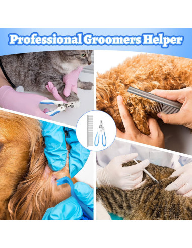 Hamaca de Aseo para Mascotas Ferraycle 14 en 1 Azul