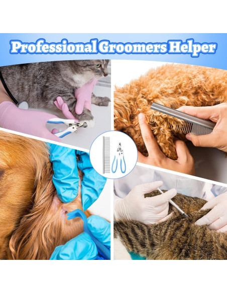 Hamaca de Aseo para Mascotas Ferraycle 14 en 1 Azul