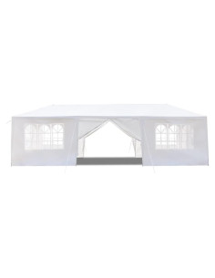 Carpa Gazebo Goodsilo 3x9m Impermeable con 8 Paredes Removibles