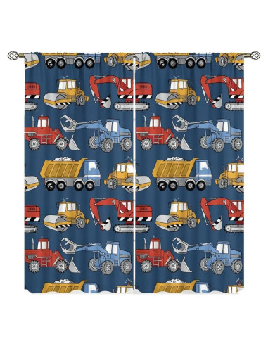 Cortinas de Dibujos Animados SXXLDNG 53x114 cm 2 Paneles