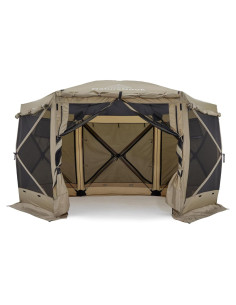 Tienda Gazebo Plegable NatureNook 3.66x3.66m para 8 Personas