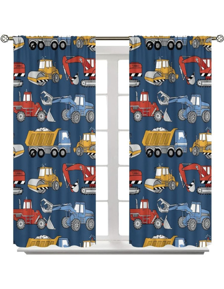 Cortinas de Dibujos Animados SXXLDNG 53x114 cm 2 Paneles