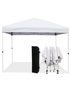 Toldo Plegable 2.44x2.44m Northroad Blanco con Bolsa