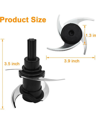 Cuchilla de Repuesto Kaluly para Ninja Food Chopper 200W