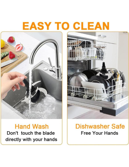 Cuchilla de Repuesto Kaluly para Ninja Food Chopper 200W