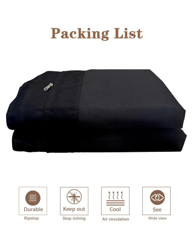 Malla lateral SCOCANOPY 86x120 cm para toldos 10x10 pies