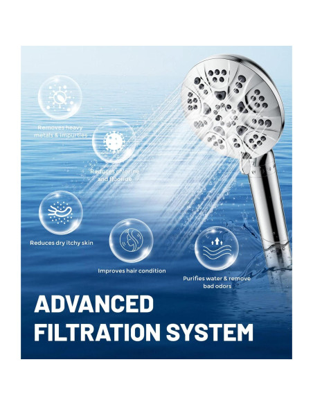 Cartucho Filtro de Ducha HOPOPRO 1 Pc para Agua Dura Cartucho Filtro de Ducha HOPOPRO 1 Pc para Agua Dura