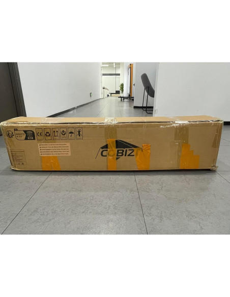 Carpa Plegable COBIZI 10x10m Gris con 1 Pared Lateral Impermeable