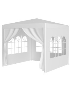 Carpa de Fiesta FEMICON 9.29 m para Exterior, 4 Paredes Removibles