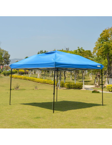 Cubierta de Toldos 3x3m MOQI Impermeable Tela Oxford 150D