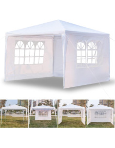 Carpa Gazebo Impermeable Ubrand 3x3m Ajustable para Eventos 2