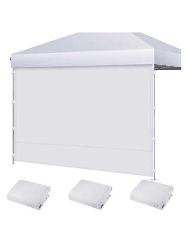 Paredes Laterales Carpa Homaisson 3 Piezas 3x3 Metros Impermeables