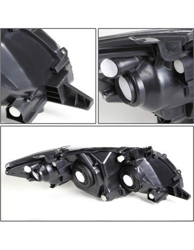 Faro del Conductor Auto Dynasty TO2502182 para Toyota Corolla 09-10