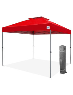 Toldo Plegable E-Z UP Patriot 3.05m x 3.05m Techo Rojo