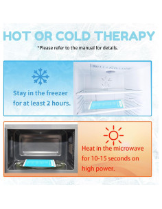 Paquete de Hielo de Gel HI FINE CARE 10x7" Azul (2 Unidades) 2