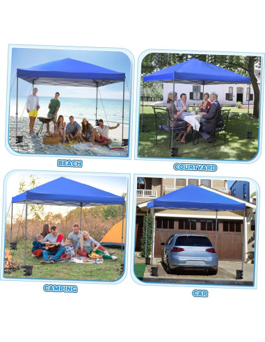 Carpa Instantánea Yardwe 3x3m Impermeable y a Prueba de Viento