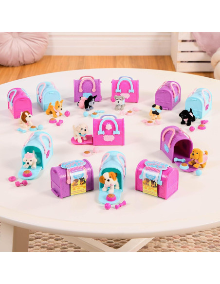 Pucci Pups - Conjunto de Cachorros Coleccionables 18 Piezas Pucci Pups - Conjunto de Cachorros Coleccionables 18 Piezas