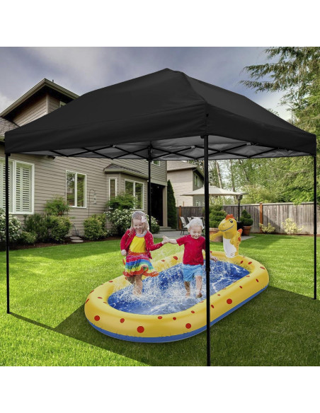 Cubierta Superior para Toldos Plegables NINAT 10x10 Negra