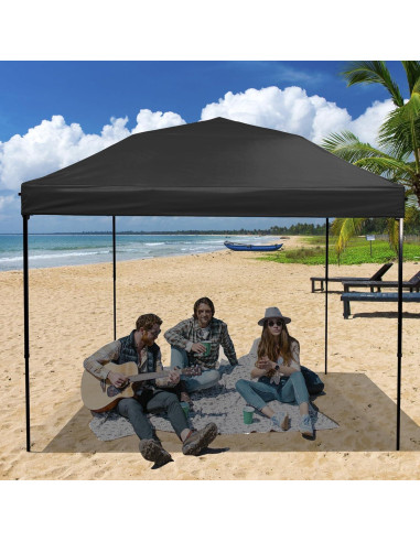 Cubierta Superior para Toldos Plegables NINAT 10x10 Negra