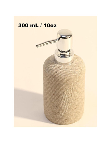 Juego de Accesorios de Baño Haocoott 4 Piezas Beige