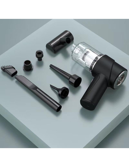 Aspiradora de Mano Inalámbrica LSLCQW 120W 4500Pa 5 Accesorios