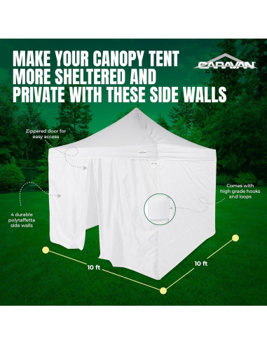 Paredes Laterales para Carpa 10x10 Pies Caravan Comercial