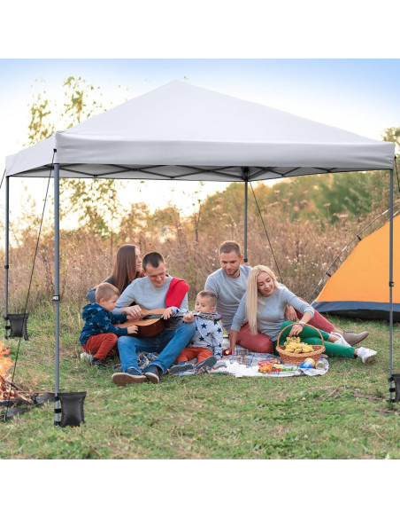 Carpa de Canopy Toyvian 3x3m con Bolsa de Transporte y Ruedas