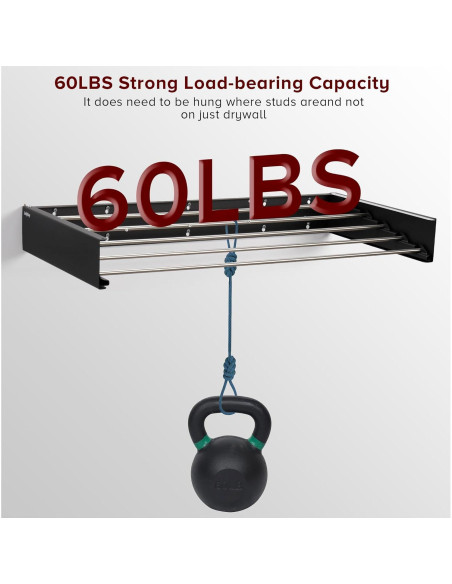 Soporte de Secado de Ropa Plegable JolyBay 80 cm Acero Inoxidable