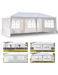 Carpa Gazebo Impermeable Simply-ME 3x6m con Paredes Removibles 2