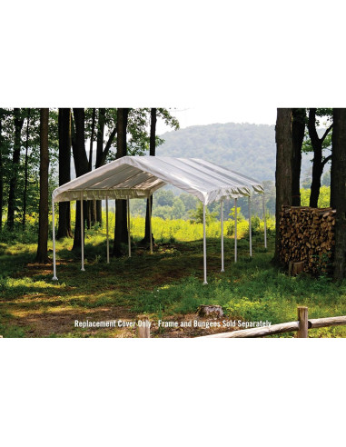 Cubierta de Reemplazo ShelterLogic SuperMax 5.49 x 6.10 m Impermeable