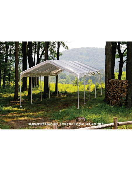 Cubierta de Reemplazo ShelterLogic SuperMax 5.49 x 6.10 m Impermeable