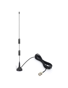 Antena de Escáner VHF UHF Bingfu BNC Magnética 3m