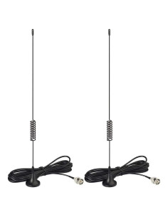 Receptor de Micrófono Inalámbrico Bingfu BNC 2 Unidades