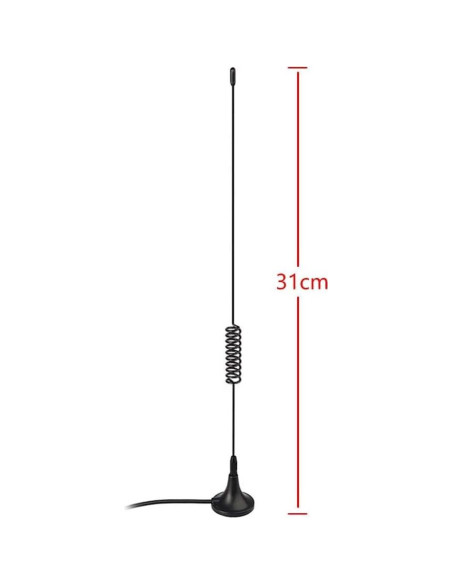 Receptor de Micrófono Inalámbrico Bingfu BNC 2 Unidades