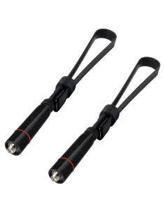 Antena Plegable HYS SMA Femenina 39.6 cm VHF/UHF 2 Paquete